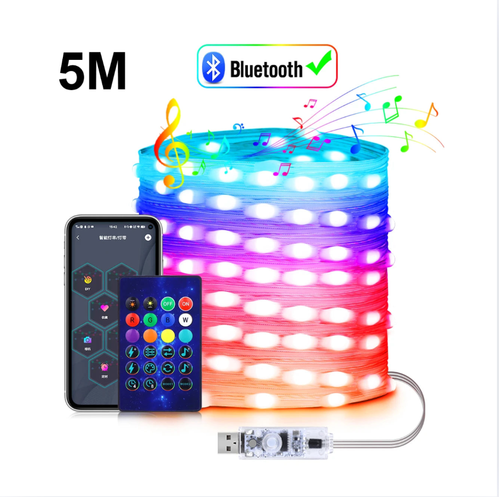 GlowTree® – Smarte Weihnachtslichter mit App & Musikmodus